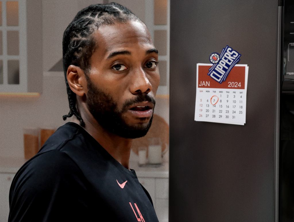 Motivated Kawhi Leonard Circles Date Of National TV Matchup On Calendar To Sit Out
