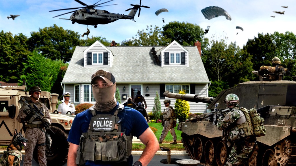 All 6 Branches Of Armed Forces Present At Arrest Of Undocumented Nanny