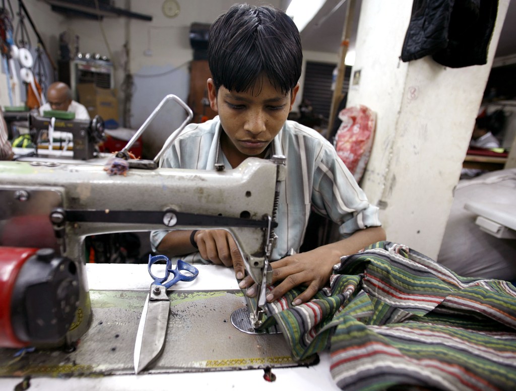 At Least Child Laborer Not Staring At iPad All Day