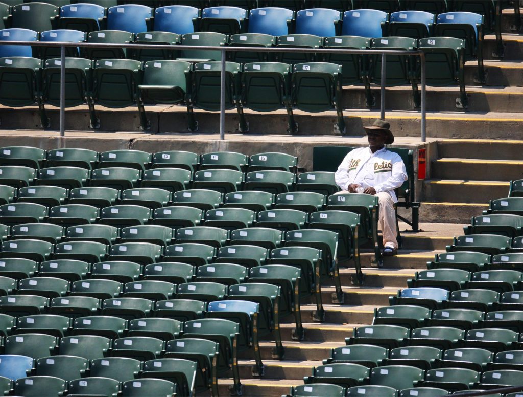 A’s Fans Unable To Sustain The Wave Over Chasm Of 7,000 Empty Seats