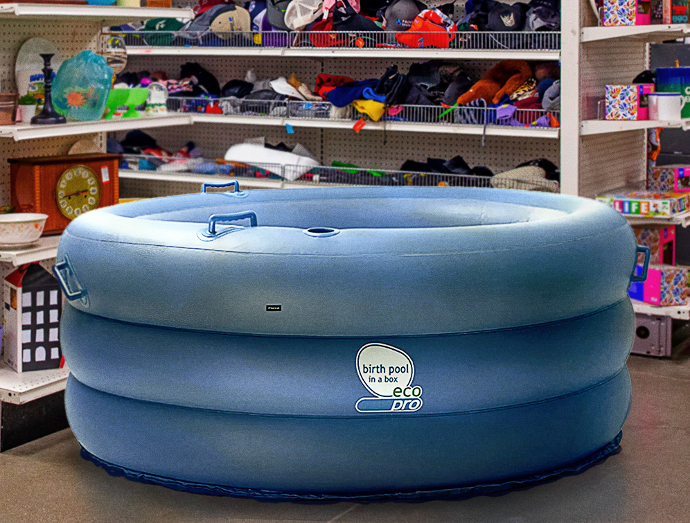 Thrift Store Categorizes Inflatable Birthing Tub As Decor