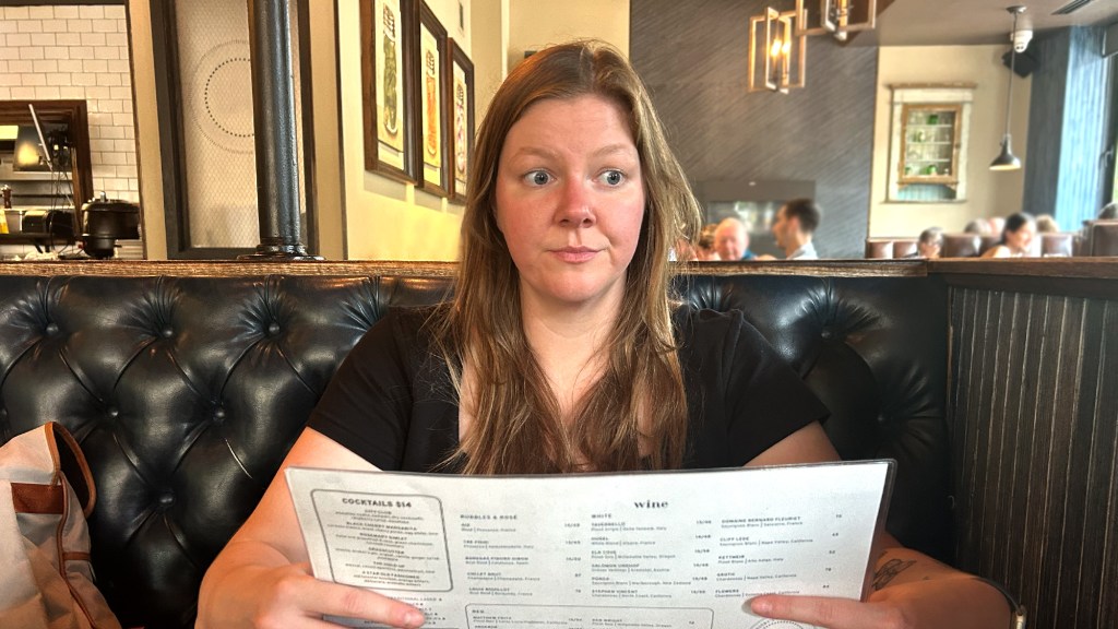 Friend Being Cagey About What She’s Going To Order