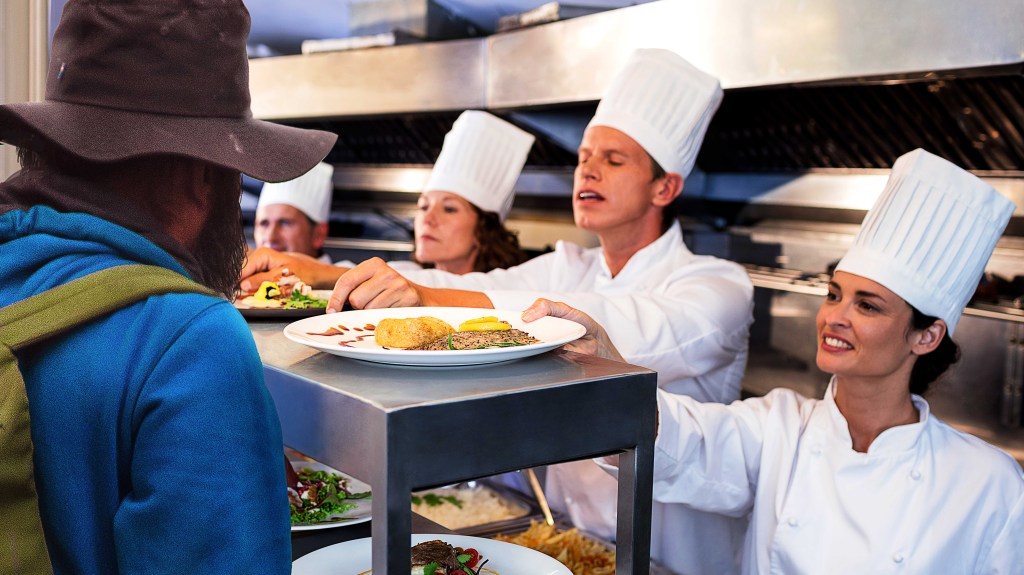 Exclusive Soup Kitchen Offers Free Meals By Invite Only