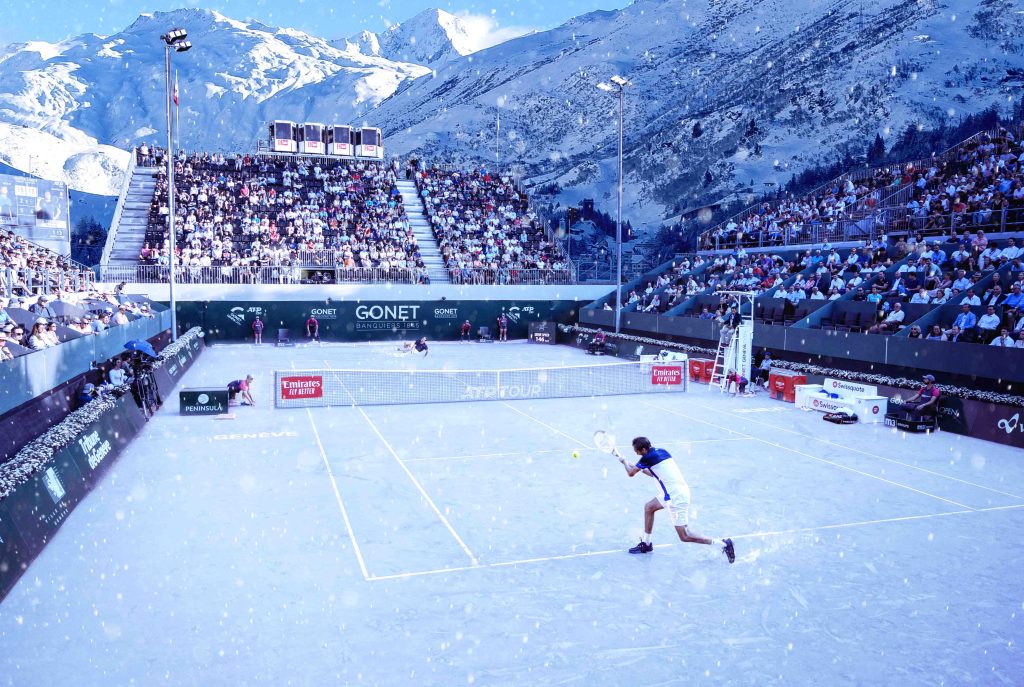 Geneva Open Introduces Ice Courts