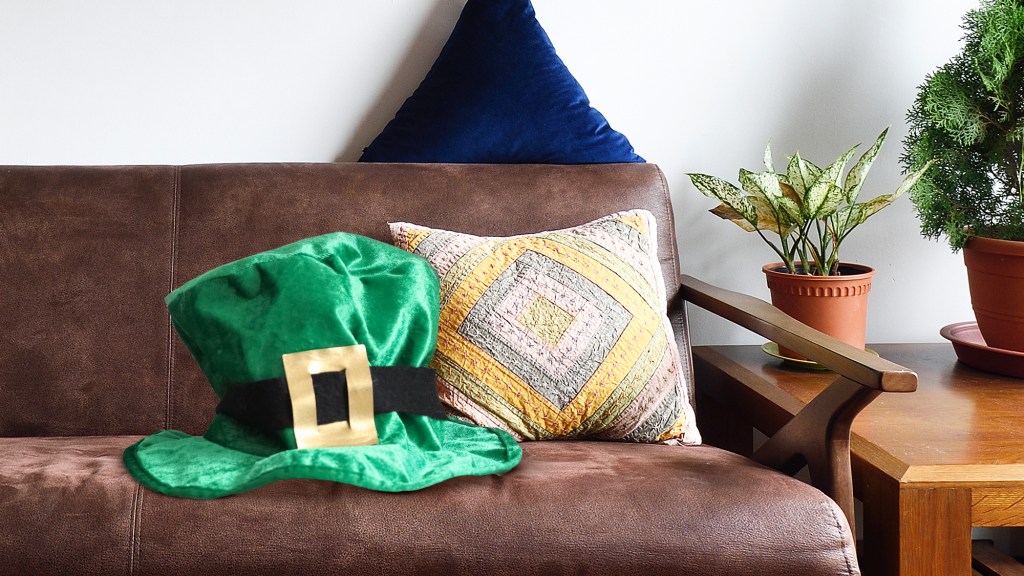 Oversized Leprechaun Hat Left At Home On St. Patrick’s Day To Avoid Damaging It