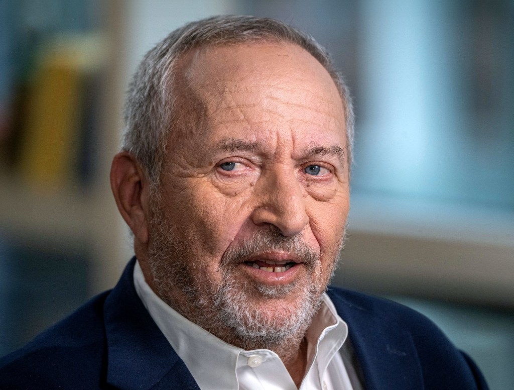Larry Summers Announces He Will Step Down From Chair With Belt Around Neck