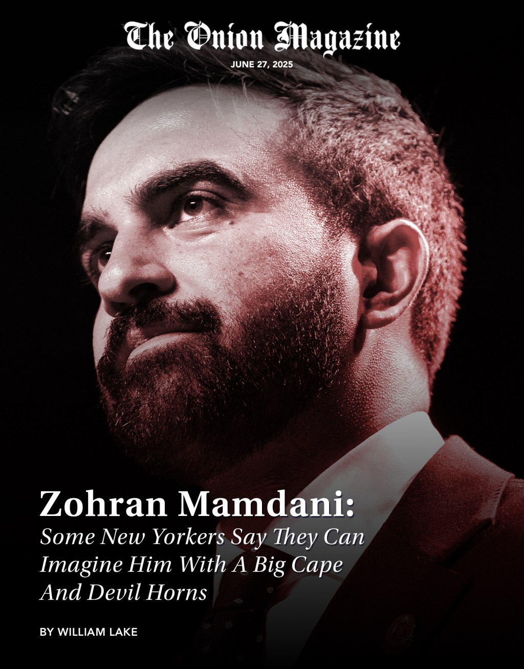 Zohran Mamdani: Some New Yorkers Say They Can Imagine Him With A Big Cape And Devil Horns