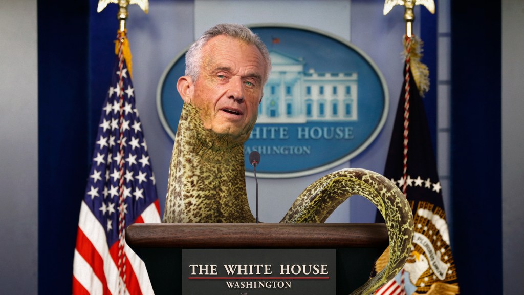 Limbless, Slippery RFK Jr.: ‘Becoming An Eel Is A Sign Of Good Health’