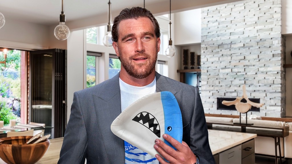 Travis Kelce Asks If Wedding Can Be Shark Themed