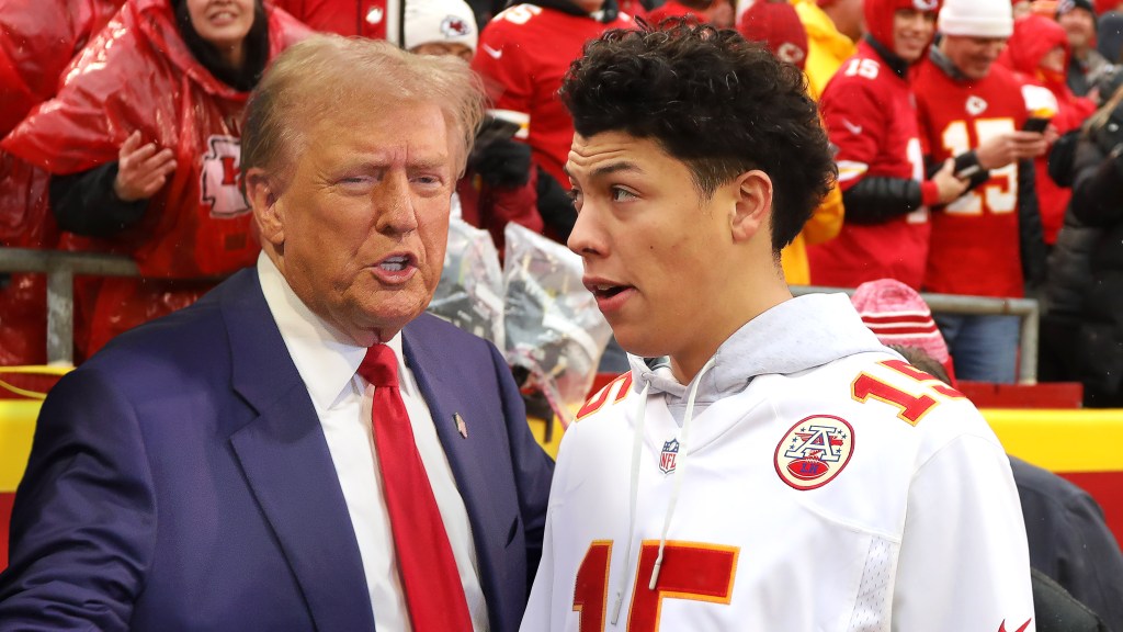 Trump Regales Jackson Mahomes With Tales Of His Old Groping Days