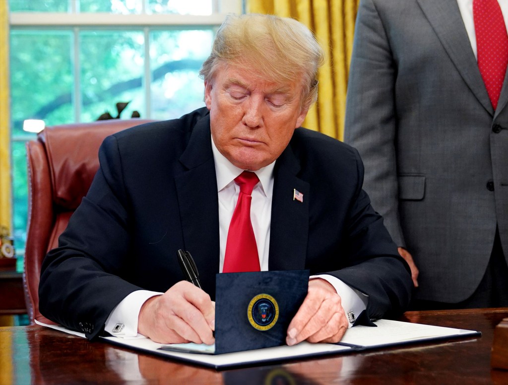 Trump Writes Netanyahu Strongly Worded Check