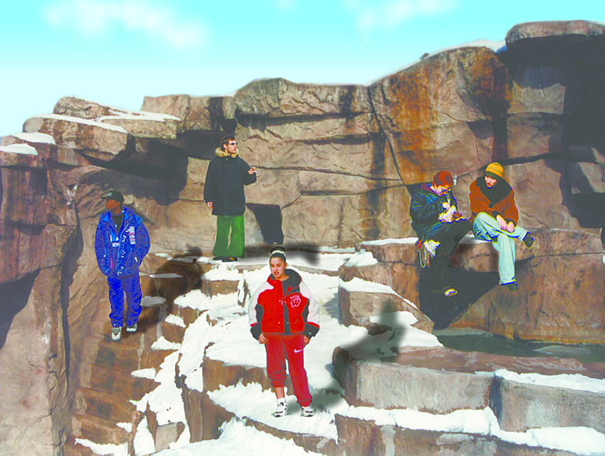 Bronx Zoo Opens New Loitering Teens Exhibit